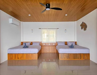 Premier Quadruple Room with Sea View — Tao Thong Villa 2